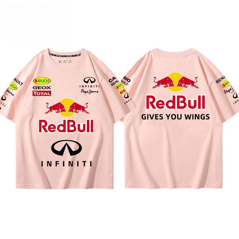 「tops」racing チーム クラブ ロゴプリント 半袖 Tシャツ 9色 -YS9146