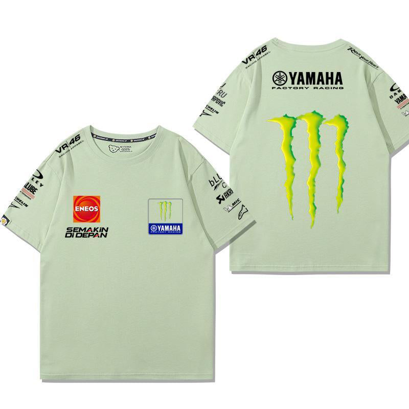 「tops」racing チーム クラブ ロゴプリント 半袖Tシャツ全9色-YS9273