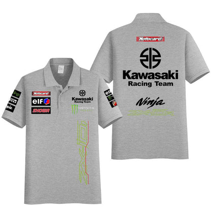 「tops」racing チーム クラブ ロゴプリント 半袖Tシャツト全7色-YS9178