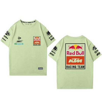 「tops」racing チーム クラブ ロゴプリント 半袖Tシャツ 6色-YS9164