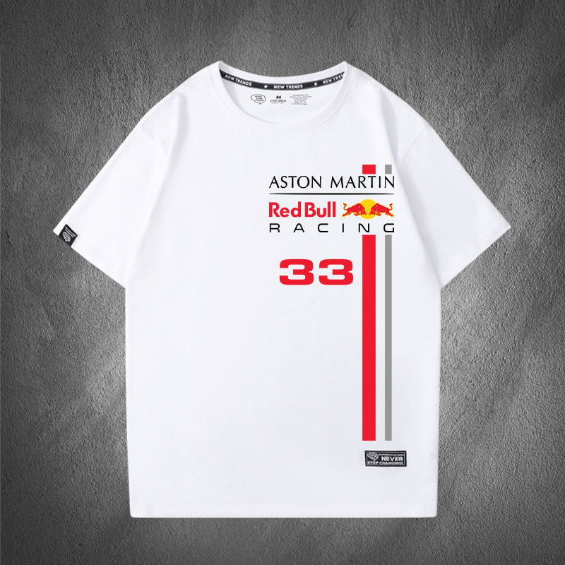 「tops」racing チーム クラブ ロゴプリント 半袖Tシャツ全3色-YS9274