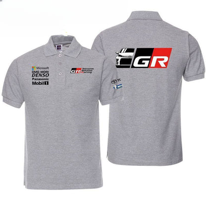 「tops」racing チーム クラブ ロゴプリント 半袖Tシャツ 7色YS9161