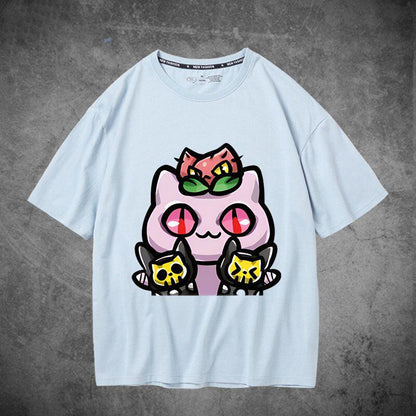 「tops」JOJO Killer Queen 漫画プリント 半袖Ｔシャツ 6色YS8479