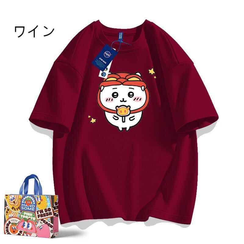 「tops」ちいかわ アニメ プリント 男女兼用 半袖Ｔシャツ 6色YS8531