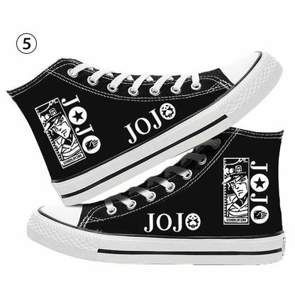 【人気ランキング上位】「shoes」JOJO キャラクター プリント ズック 秋冬 シューズ 7種類YS8851